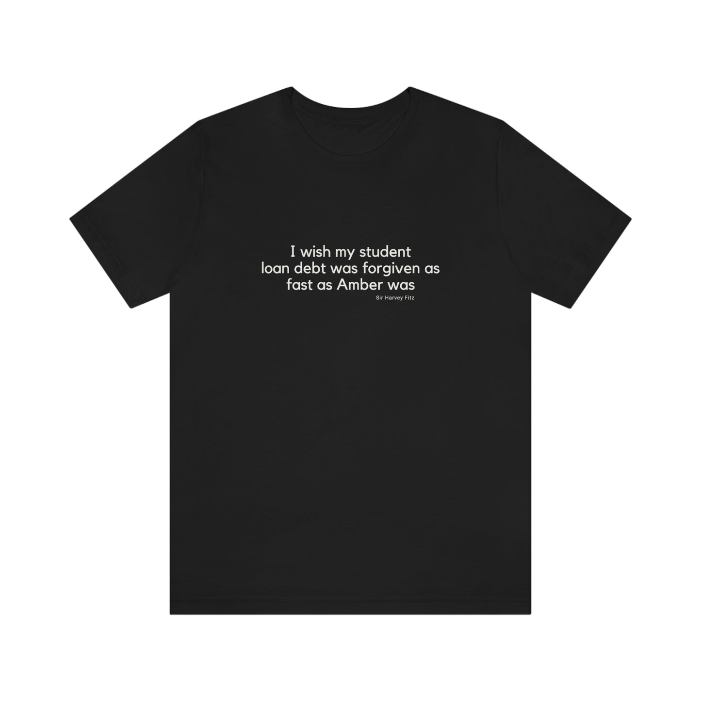 Unisex Jersey Short Sleeve Amber Haiku Tee