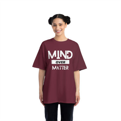 Beefy-T® Short-Sleeve Mind Over Matter White Text T-Shirt