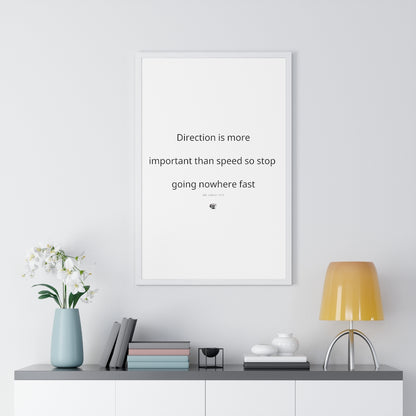 Premium Framed Vertical Poster