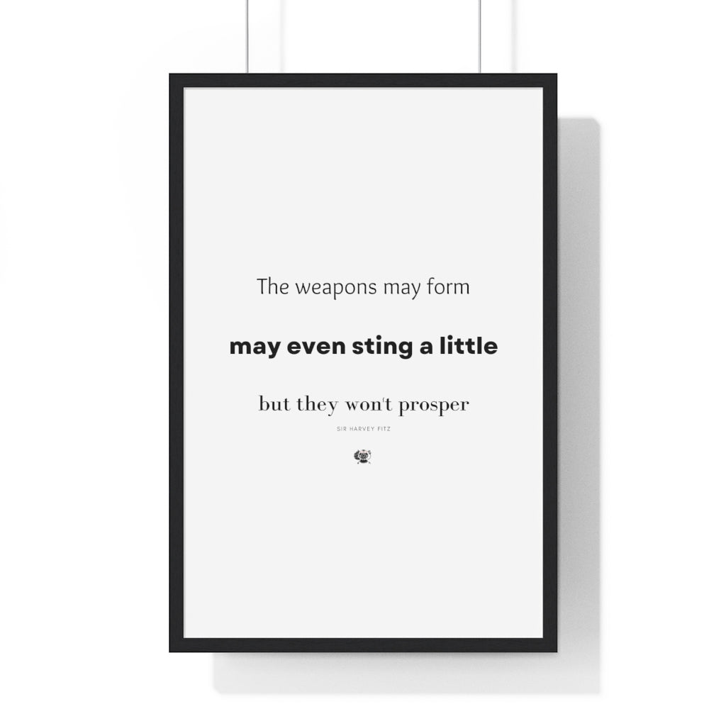 Premium Framed Vertical Poster