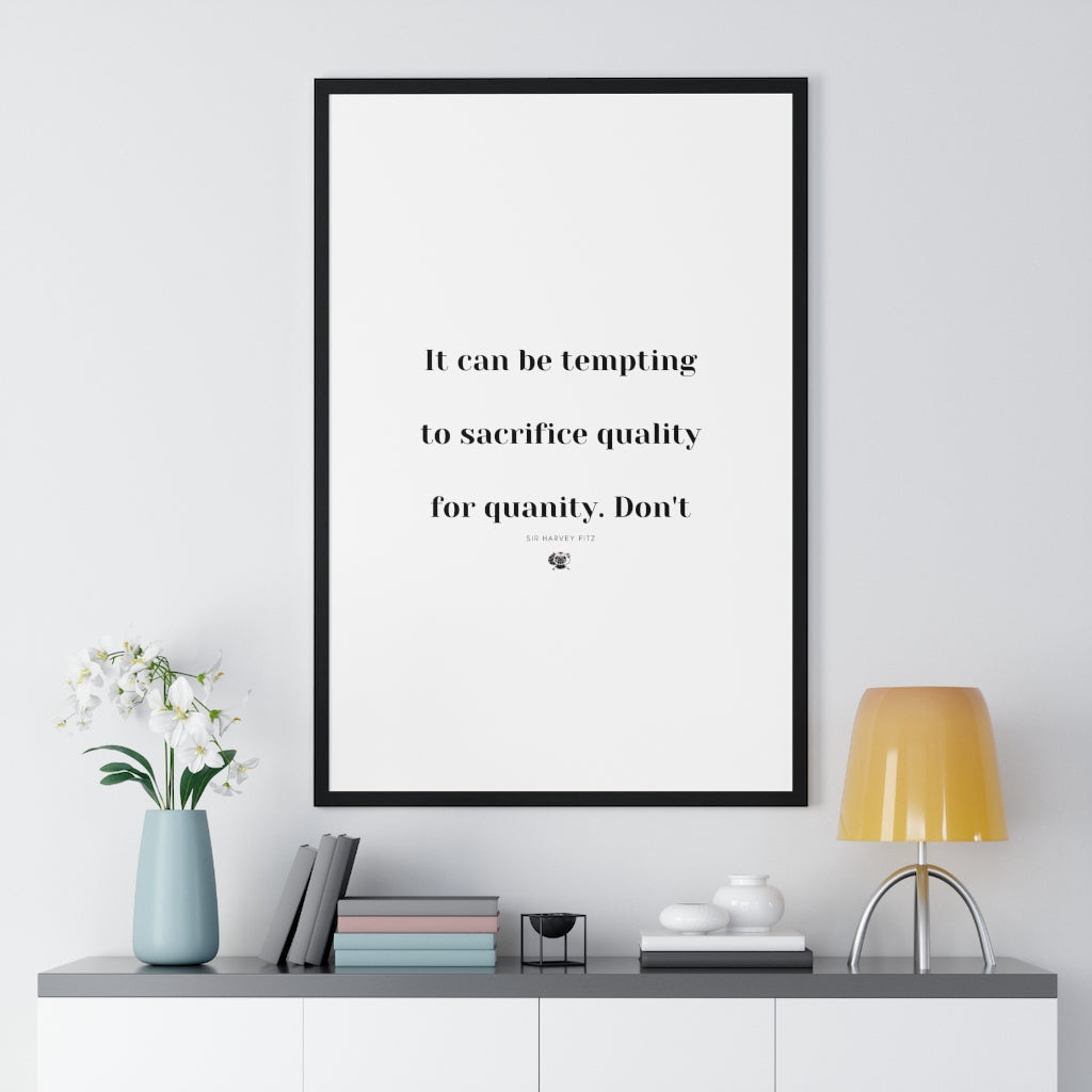 Premium Framed Vertical Poster