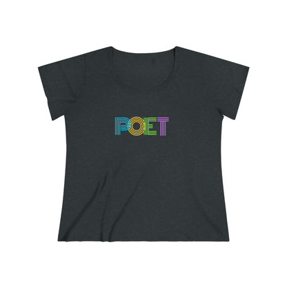 Women's Curvy POET Tee