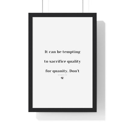 Premium Framed Vertical Poster