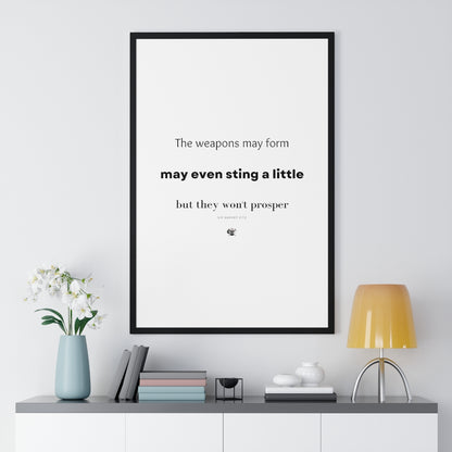 Premium Framed Vertical Poster