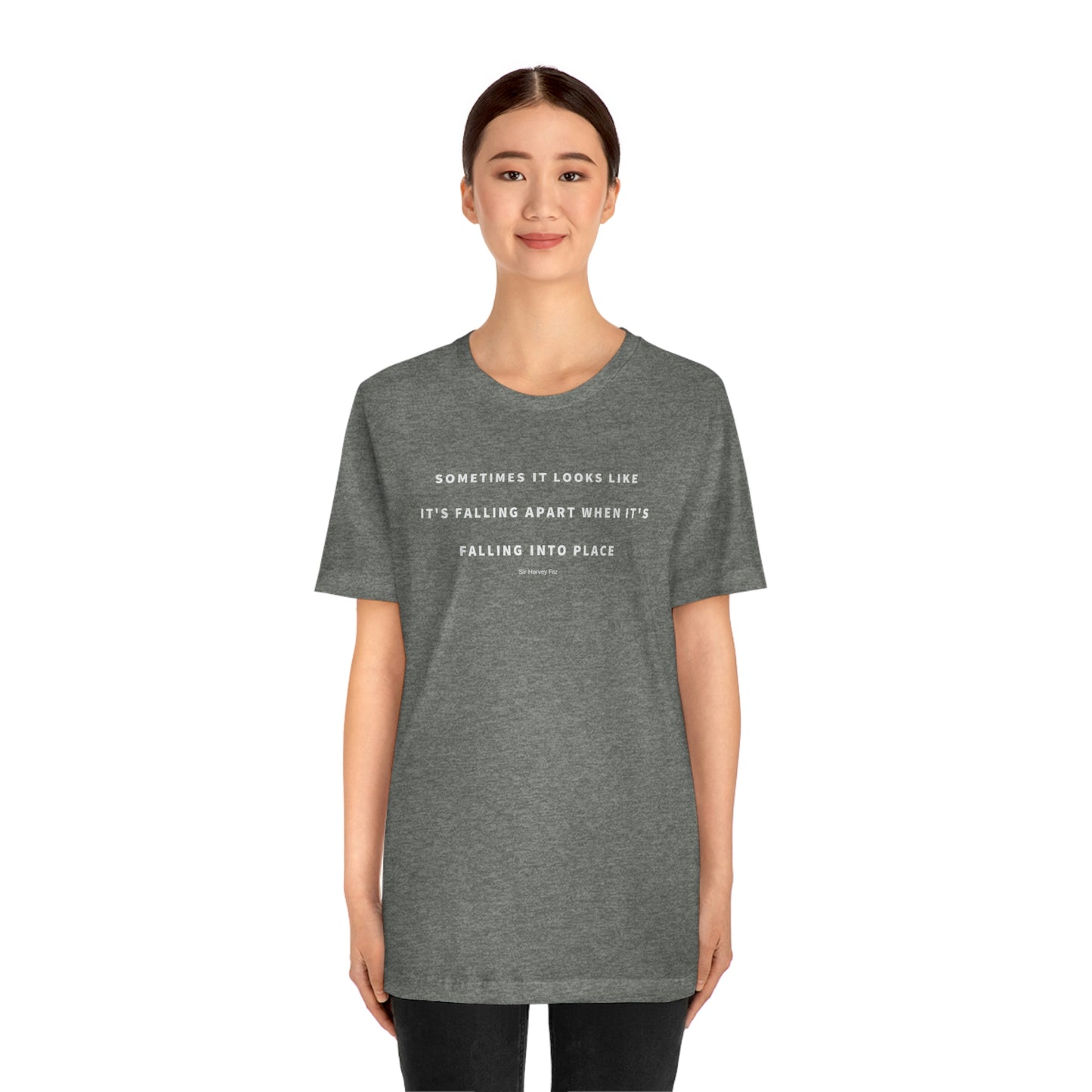 Unisex Jersey Short Sleeve Sometimes Haiku Tee