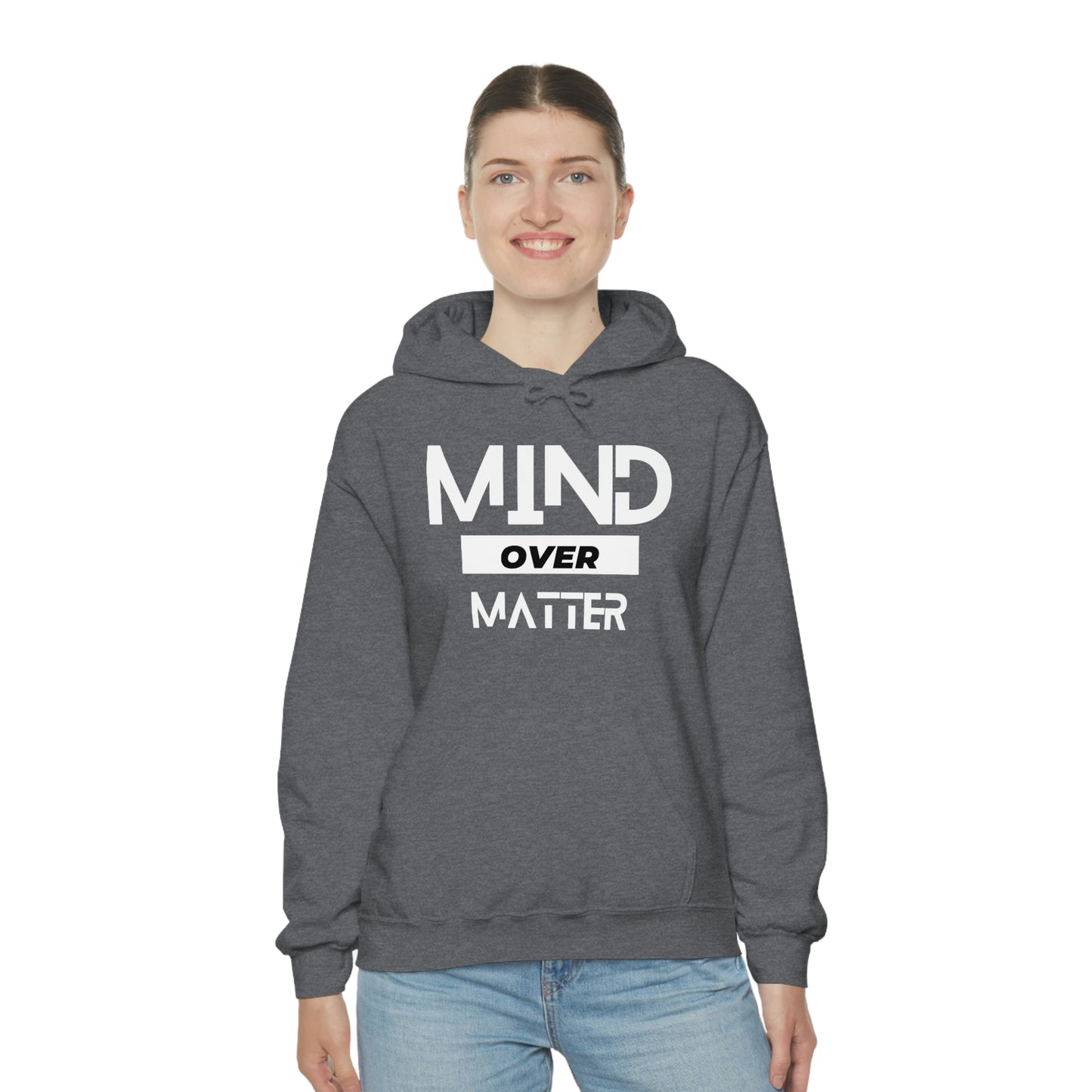 Unisex Heavy Blend™ Hooded Mind Over Matter Sweatshirt