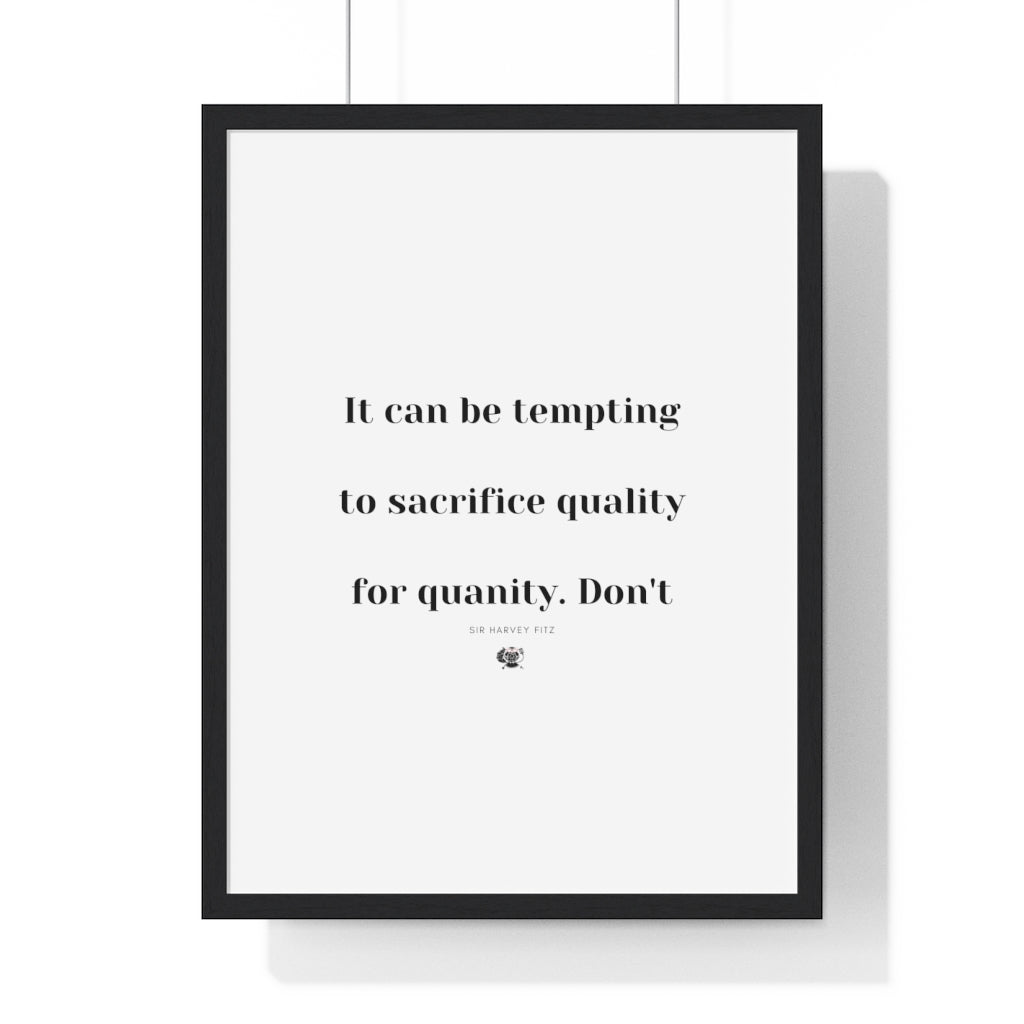 Premium Framed Vertical Poster