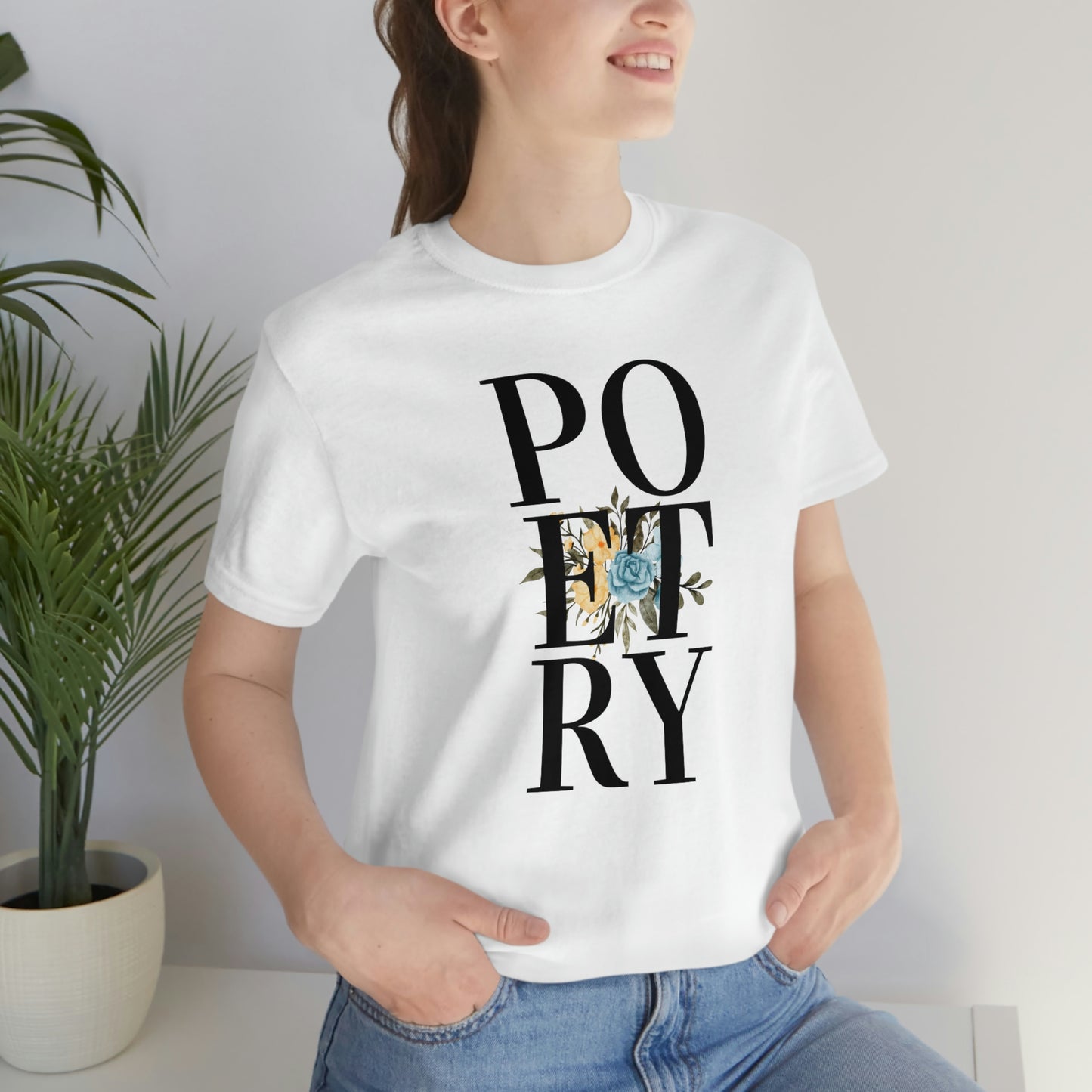 Unisex Jersey Short Sleeve Poetry Tee