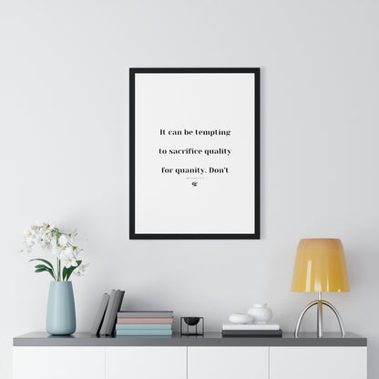 Premium Framed Vertical Poster