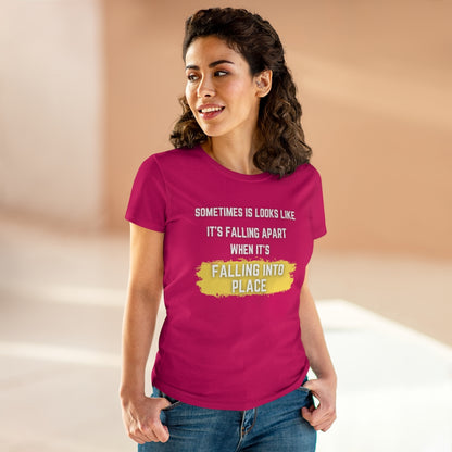 Women's Heavy Cotton Have Faith Haiku Tee