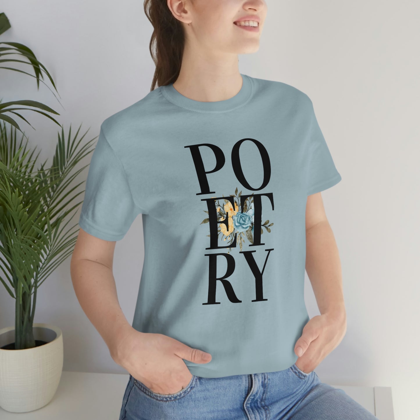 Unisex Jersey Short Sleeve Poetry Tee