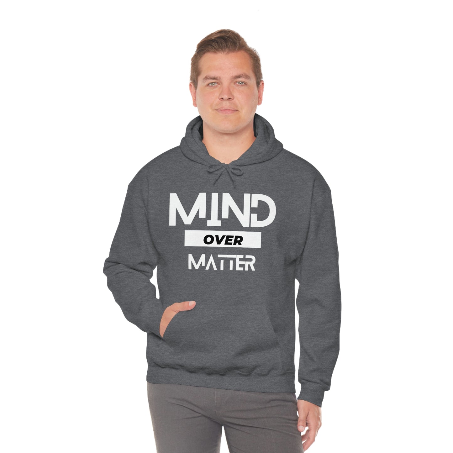 Unisex Heavy Blend™ Hooded Mind Over Matter Sweatshirt