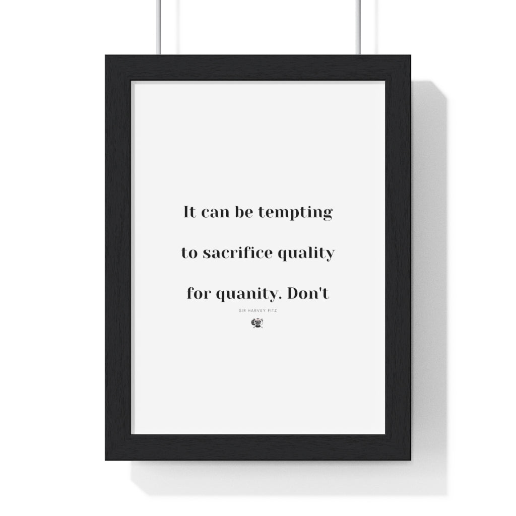 Premium Framed Vertical Poster