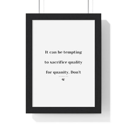 Premium Framed Vertical Poster