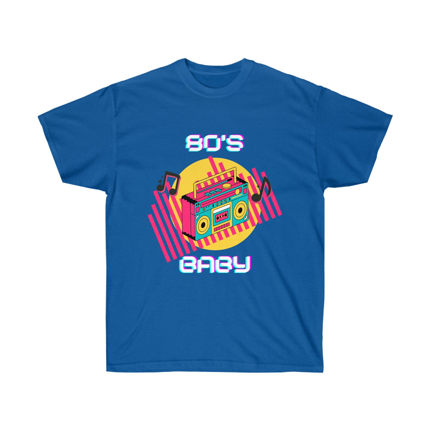 Unisex Ultra Cotton 80's Baby Creative Tee