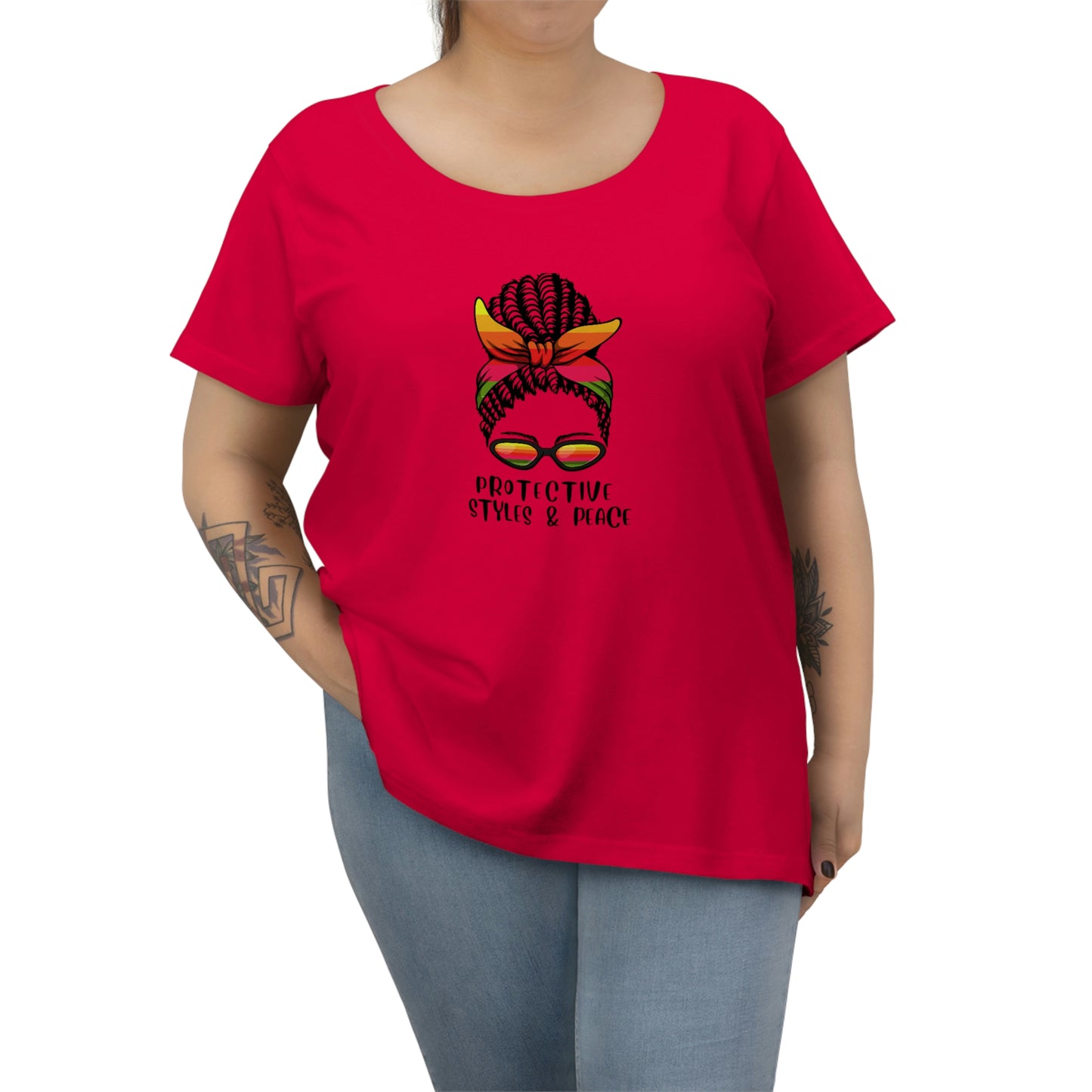 Women's Curvy Protective Tee