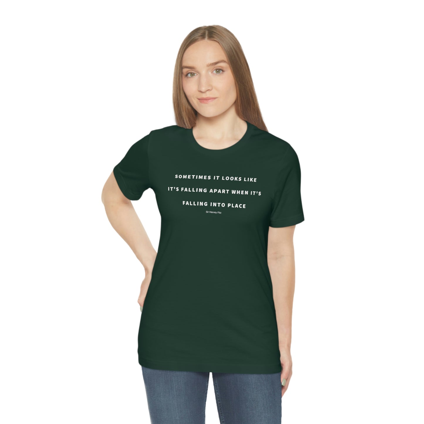 Unisex Jersey Short Sleeve Sometimes Haiku Tee