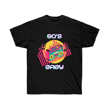 Unisex Ultra Cotton 80's Baby Creative Tee