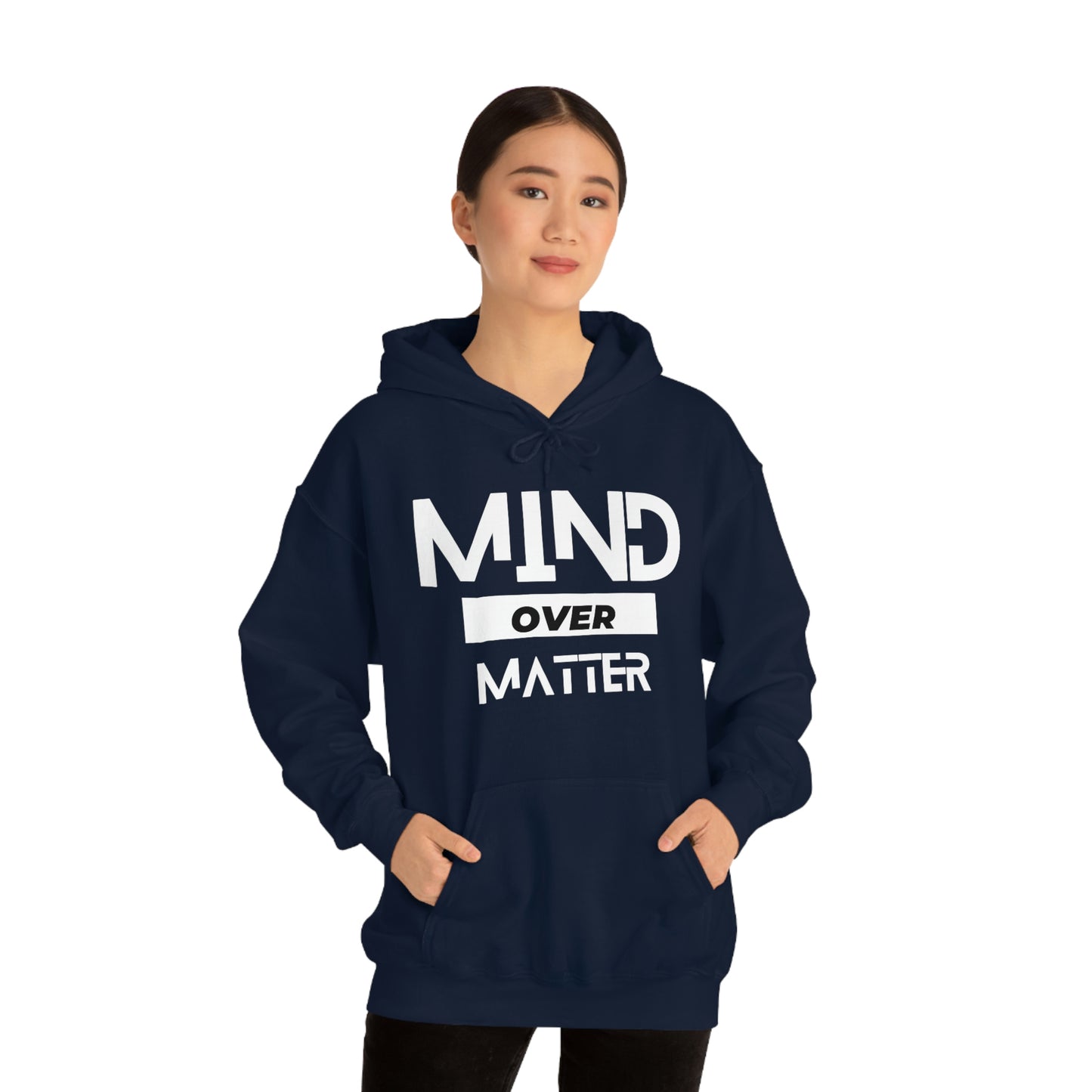 Unisex Heavy Blend™ Hooded Mind Over Matter Sweatshirt