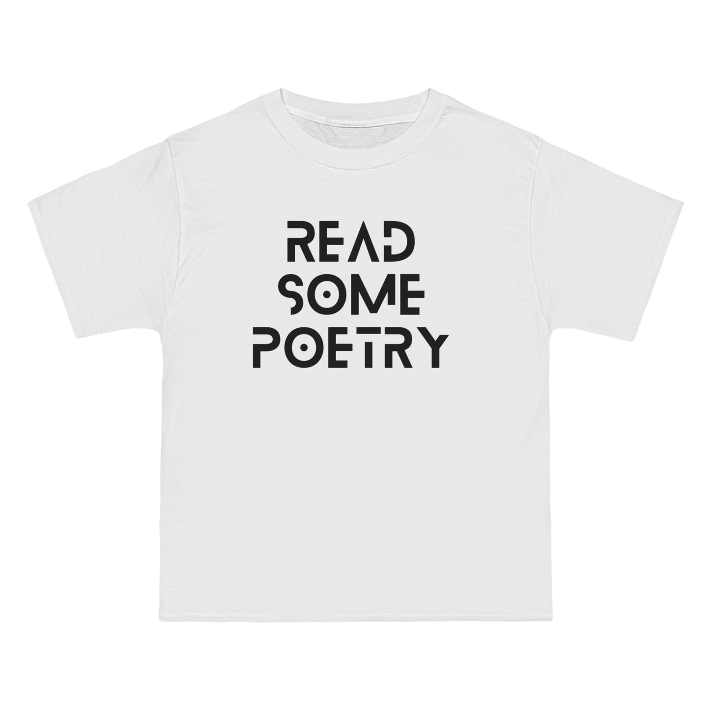 Beefy-T® Short-Sleeve Read Some Poetry Black Text T-Shirt