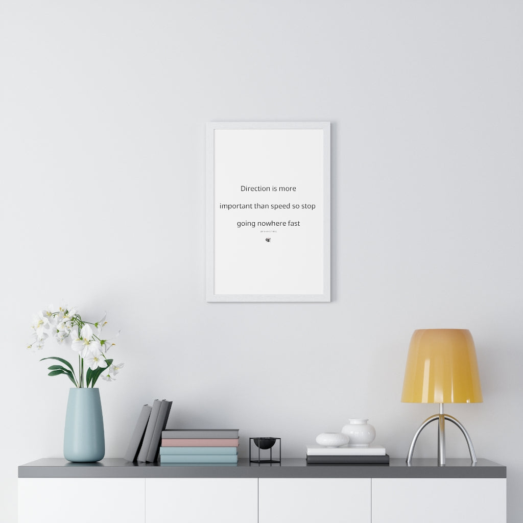 Premium Framed Vertical Poster