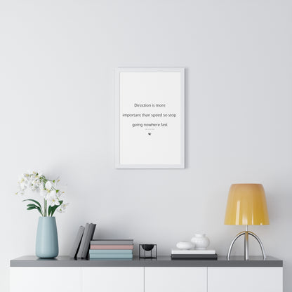 Premium Framed Vertical Poster