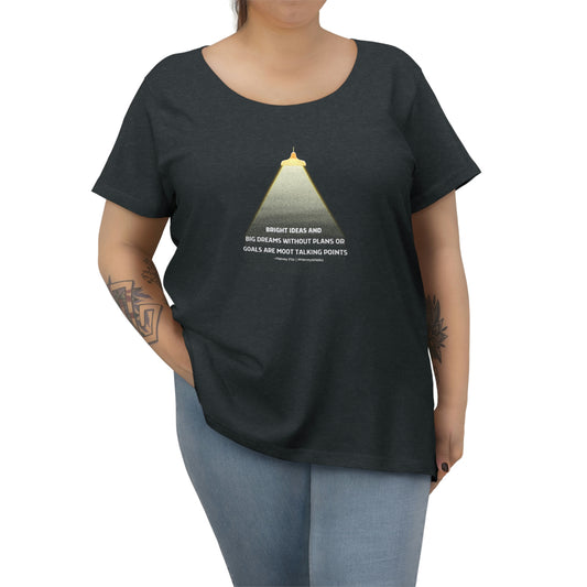 Women's Curvy Bright Ideas Tee