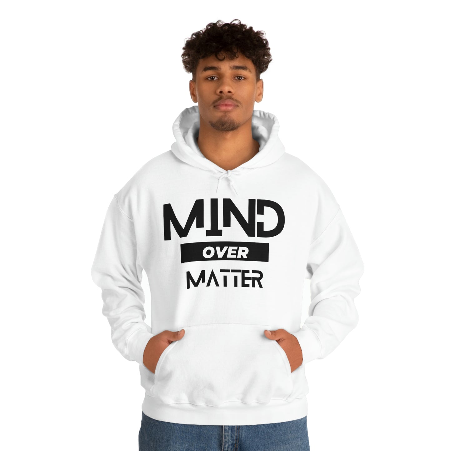 Unisex Heavy Blend™ Hooded  Mind Over Matter Sweatshirt