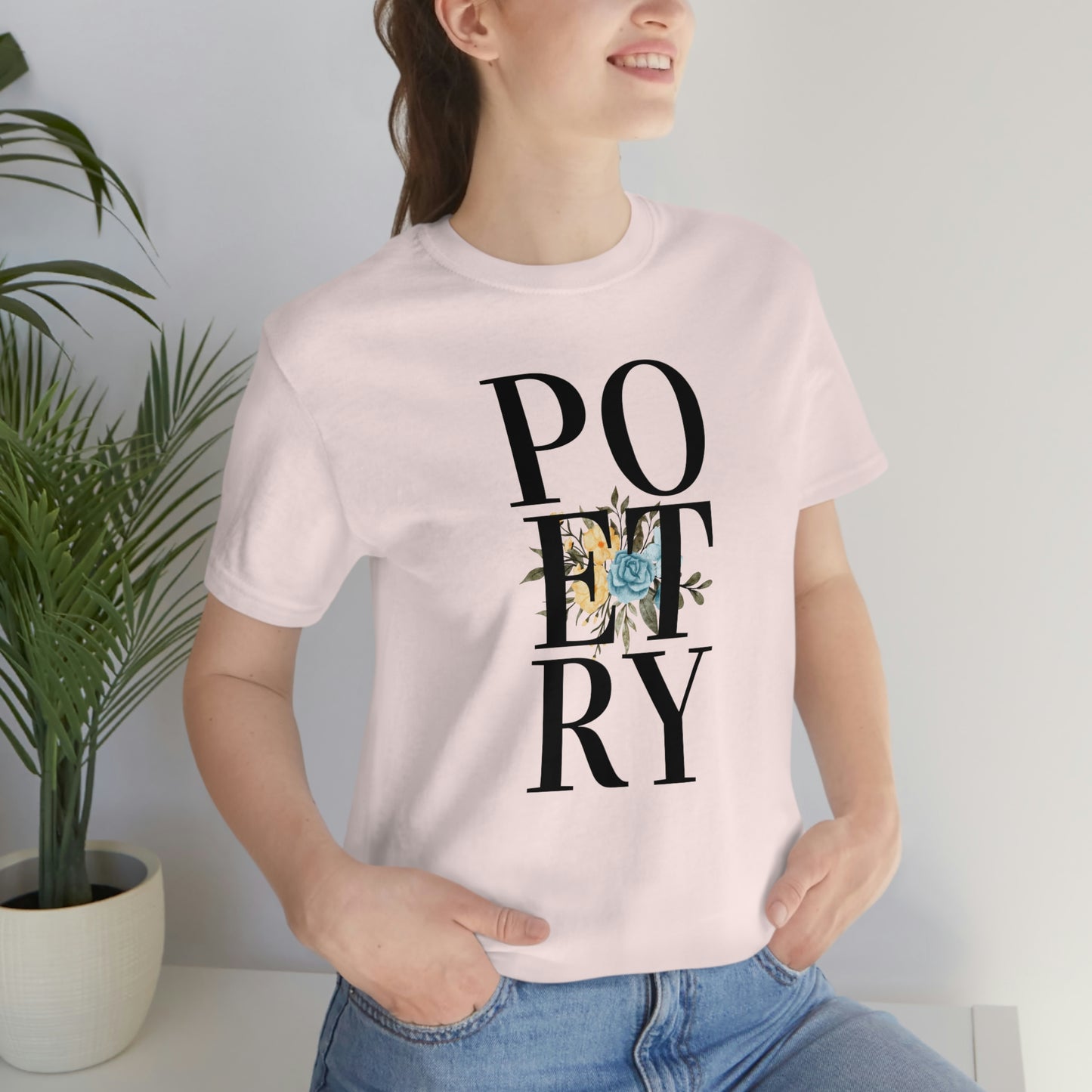 Unisex Jersey Short Sleeve Poetry Tee