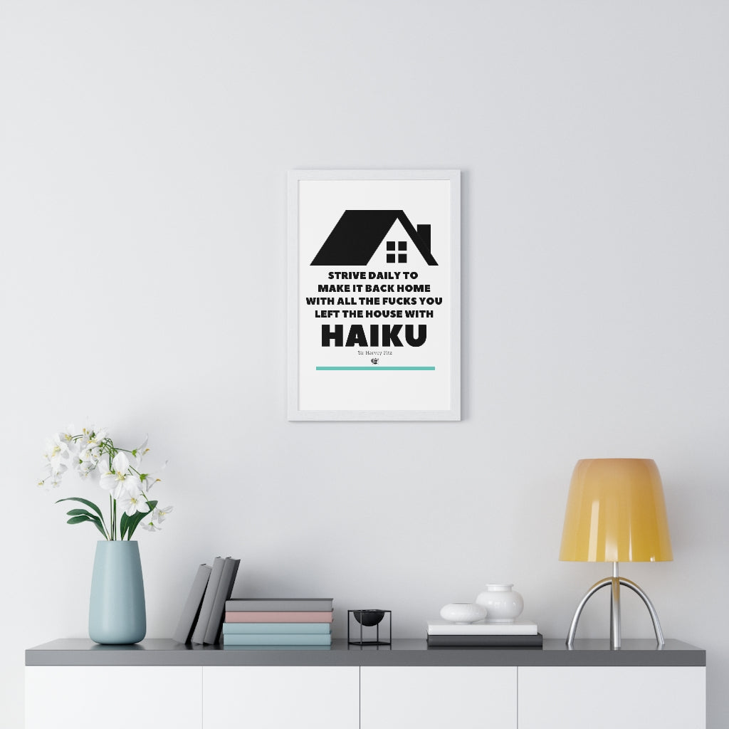 Premium Framed Vertical Poster