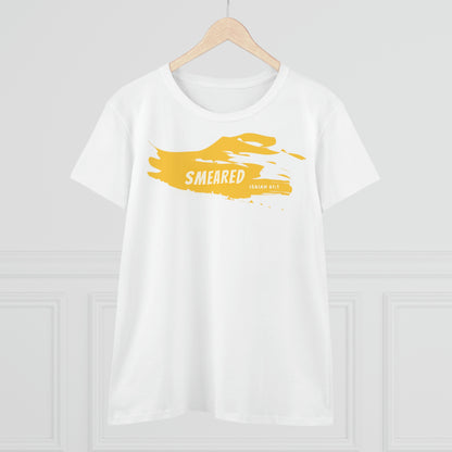 Women's Heavy Cotton Smeared Creative Tee