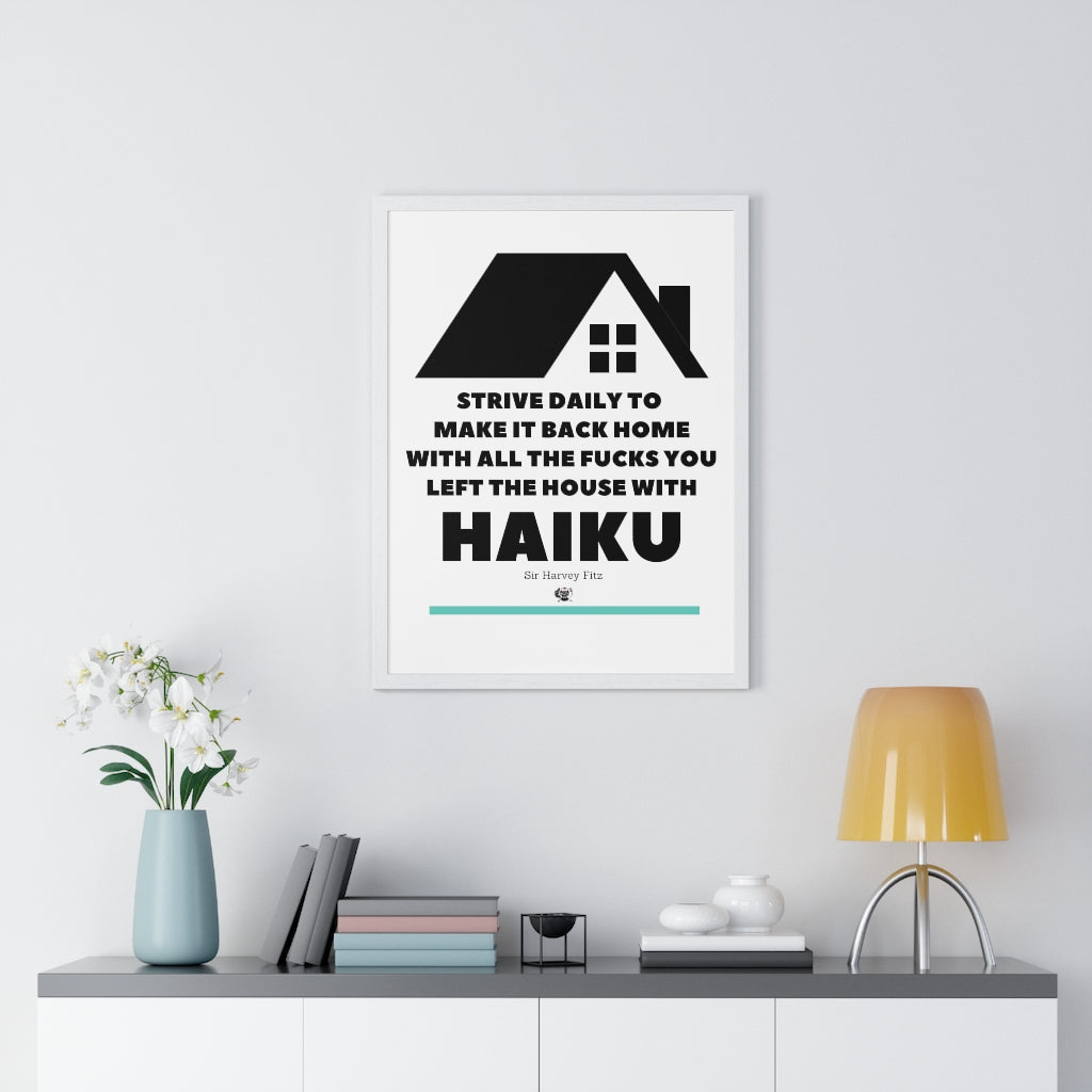 Premium Framed Vertical Poster