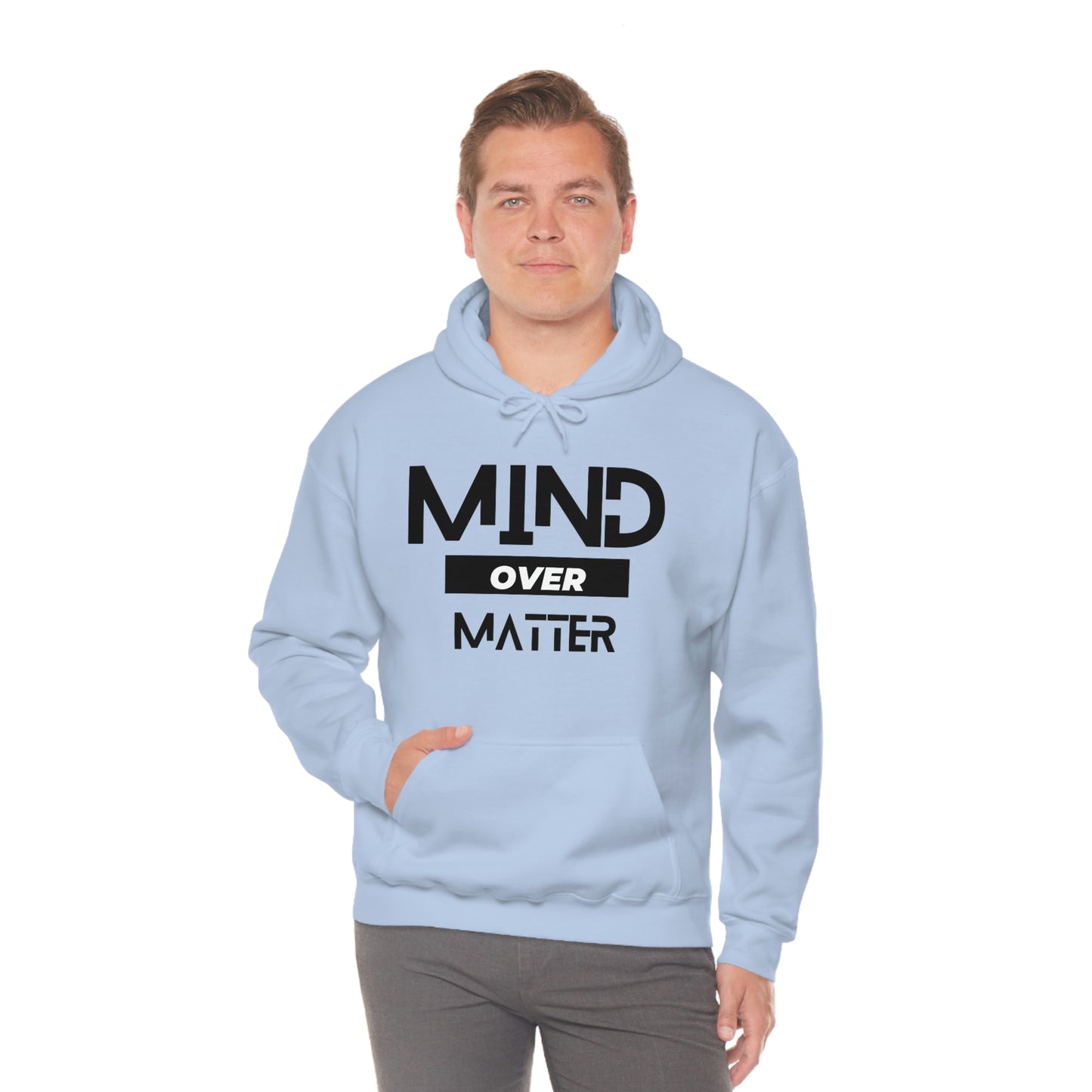 Unisex Heavy Blend™ Hooded  Mind Over Matter Sweatshirt