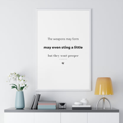 Premium Framed Vertical Poster