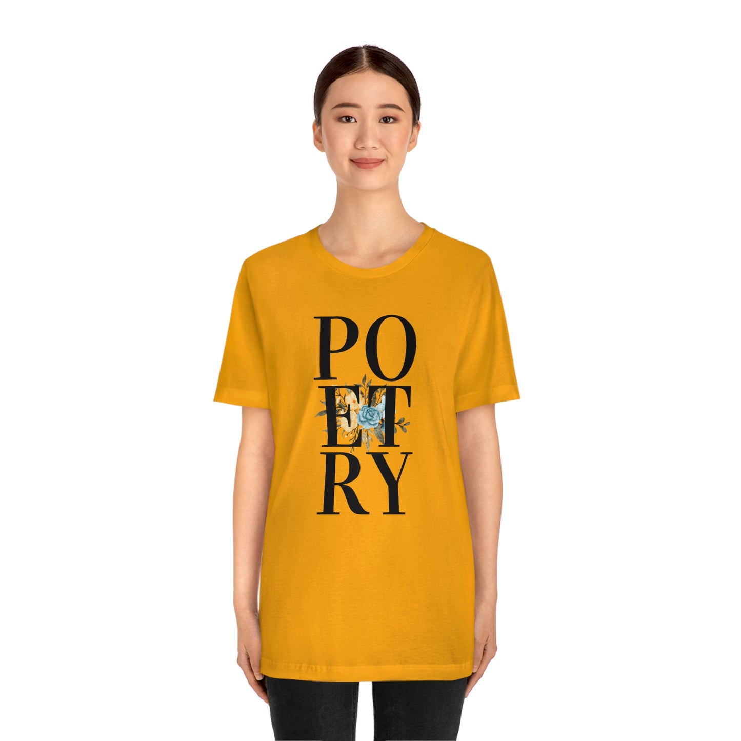 Unisex Jersey Short Sleeve Poetry Tee