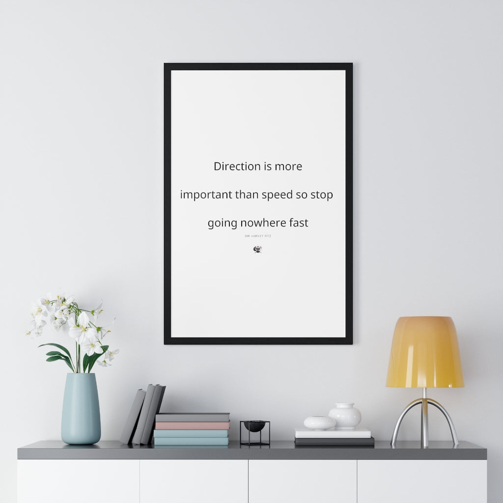 Premium Framed Vertical Poster