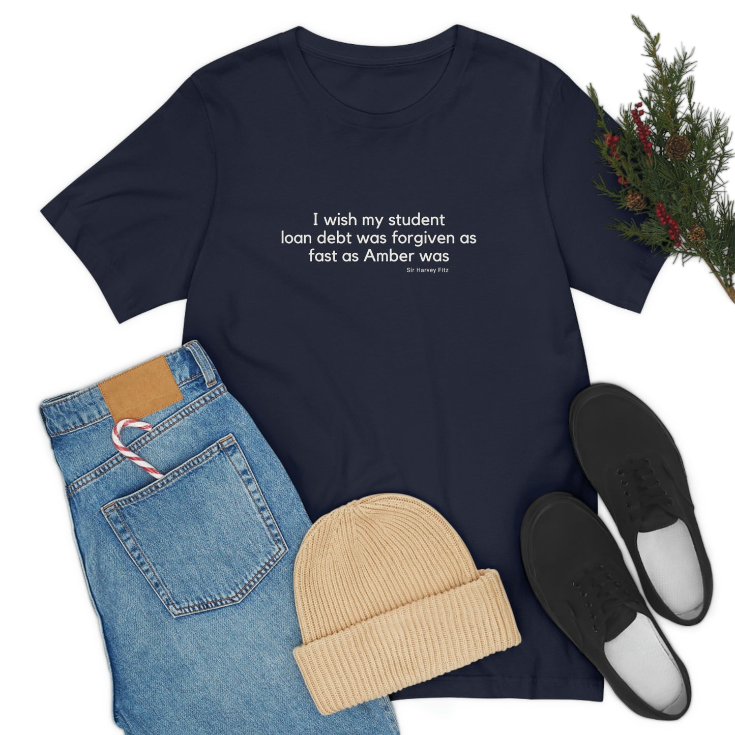 Unisex Jersey Short Sleeve Amber Haiku Tee