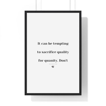 Premium Framed Vertical Poster