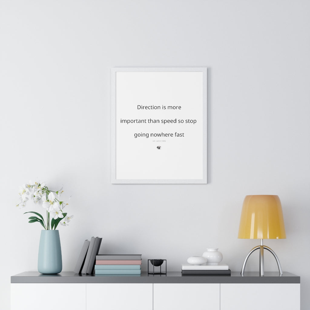 Premium Framed Vertical Poster