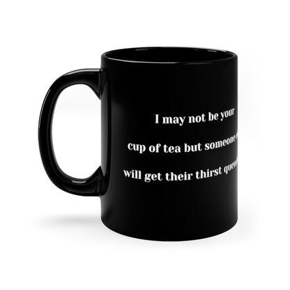 Black Coffee Mug, 11oz