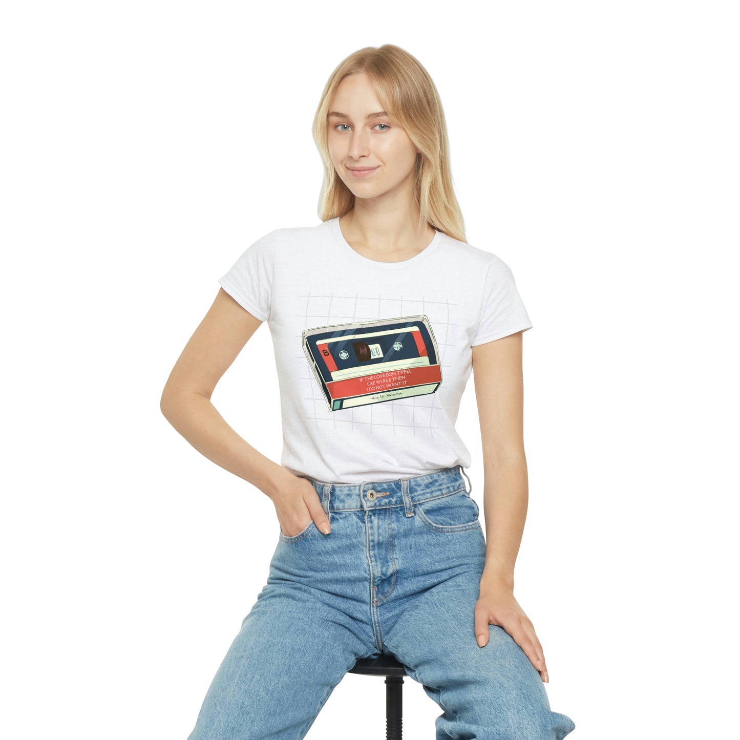 Women's Iconic Retro Tape Haiku T-Shirt