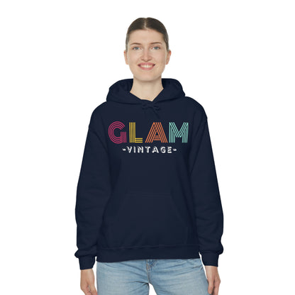 Unisex Heavy Blend™ Hooded Vintage Glam Sweatshirt