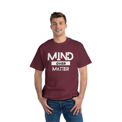 Beefy-T® Short-Sleeve Mind Over Matter White Text T-Shirt