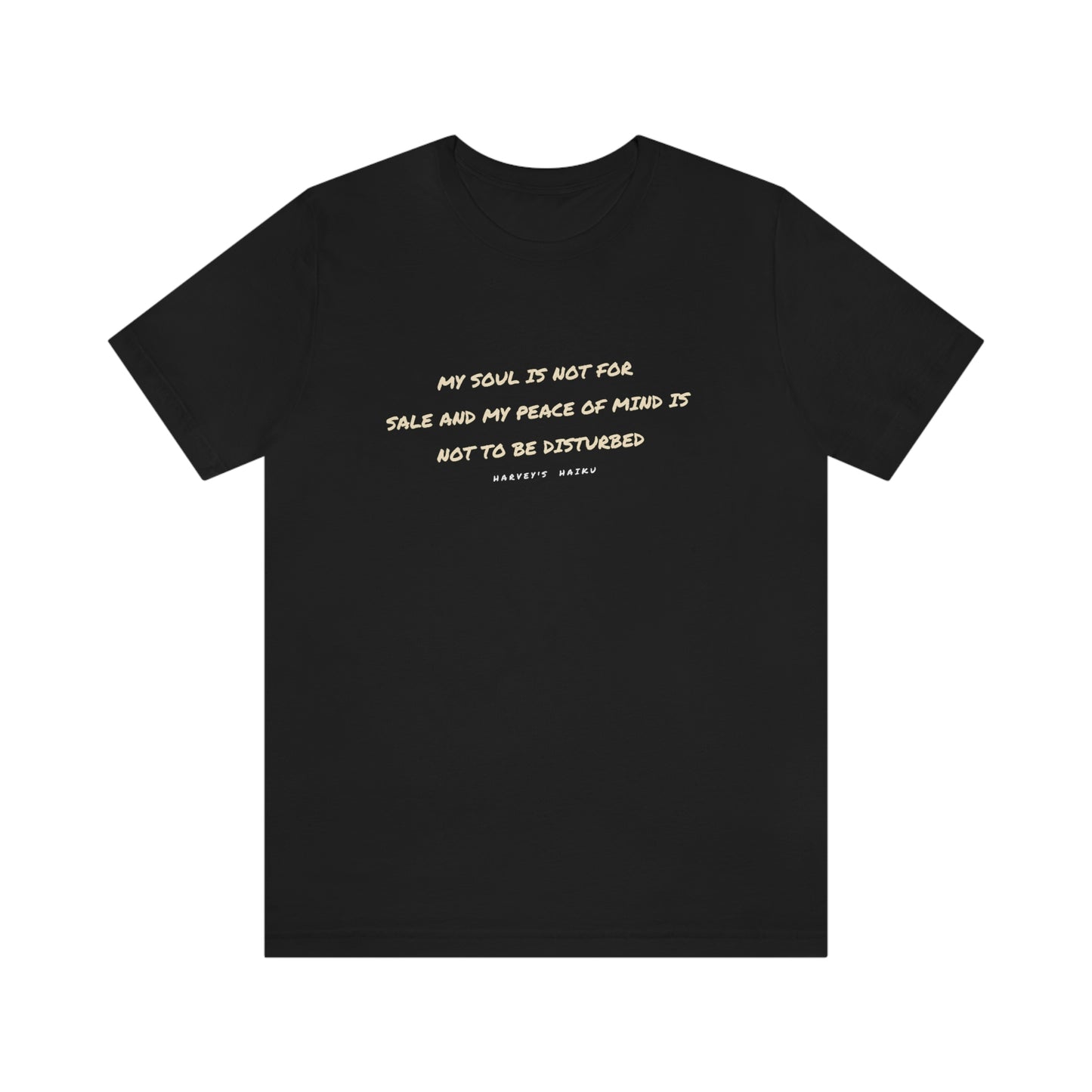 Unisex Jersey Short Sleeve My Soul Haiku Tee