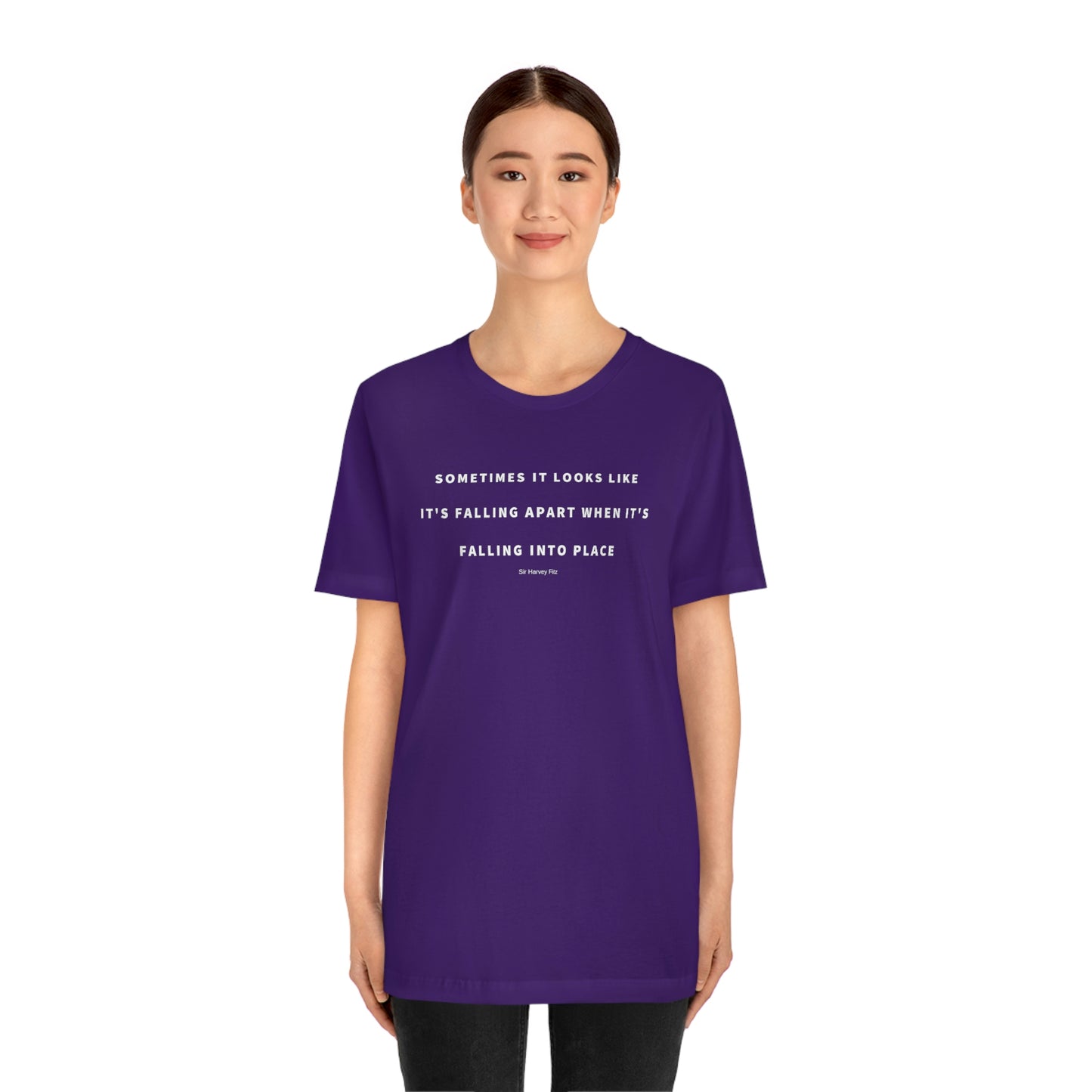 Unisex Jersey Short Sleeve Sometimes Haiku Tee