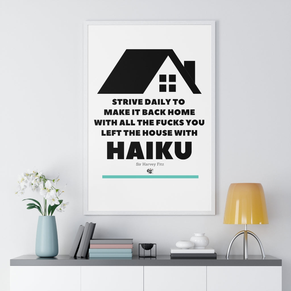 Premium Framed Vertical Poster