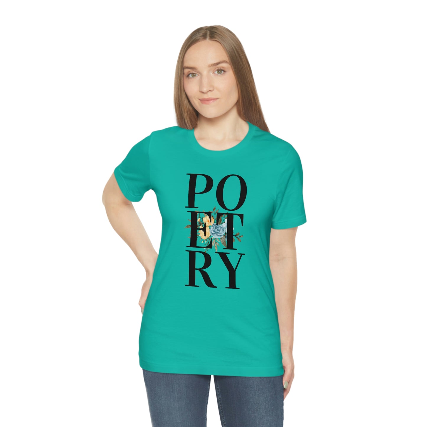 Unisex Jersey Short Sleeve Poetry Tee