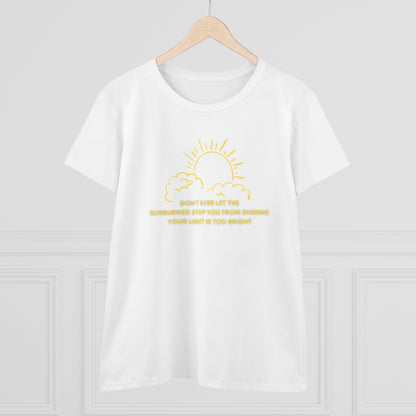 Women's Heavy Cotton  Golden Light Haiku Tee