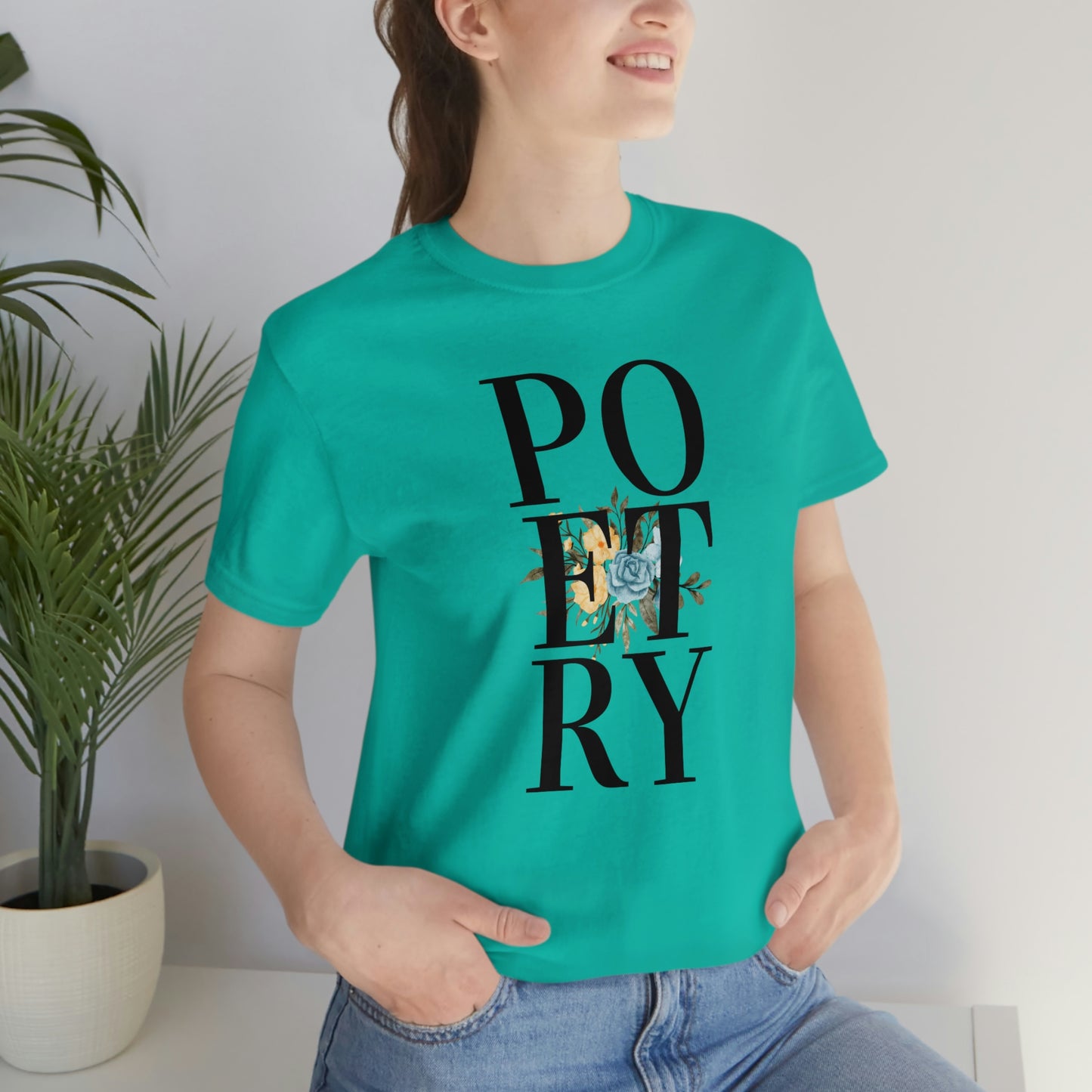 Unisex Jersey Short Sleeve Poetry Tee