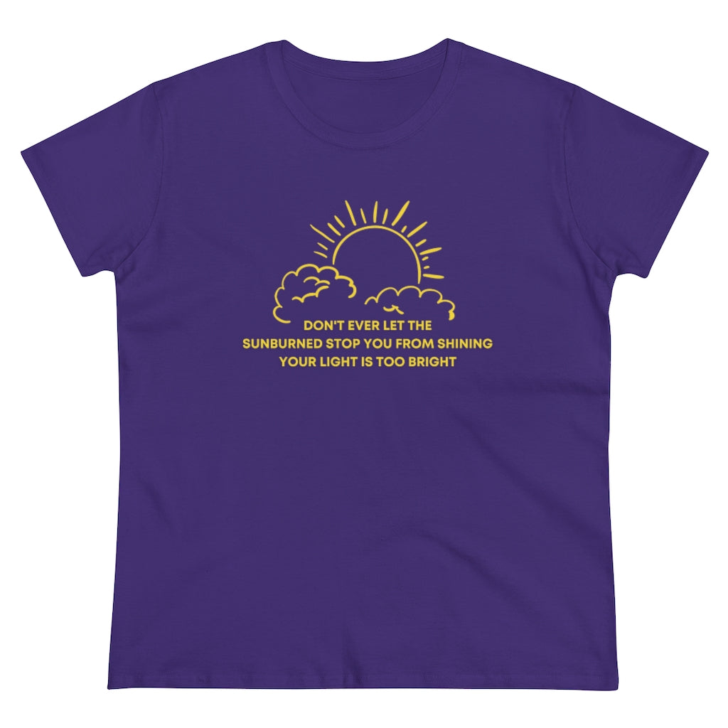 Women's Heavy Cotton  Golden Light Haiku Tee